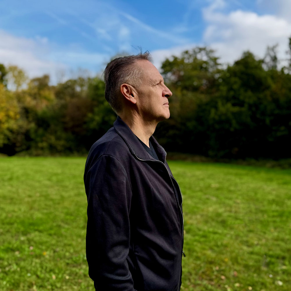 Matt Ottewill in the woods