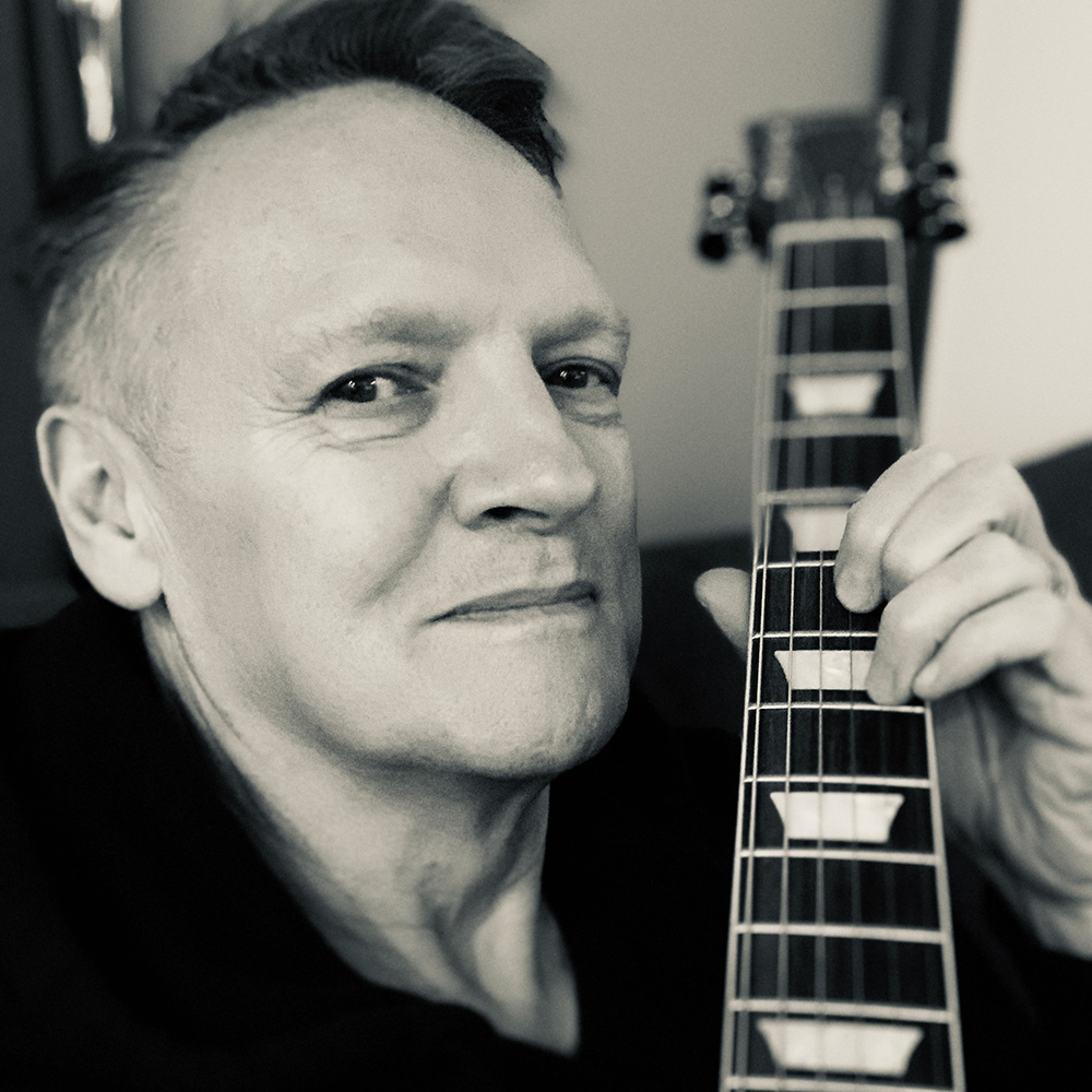 Matt Ottewill and guitar portrait