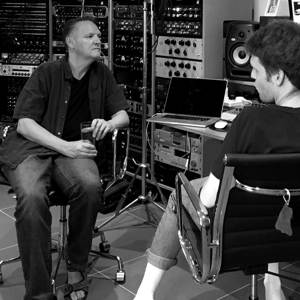 Matt and Billy Ottewill recording Lord Of Poorly