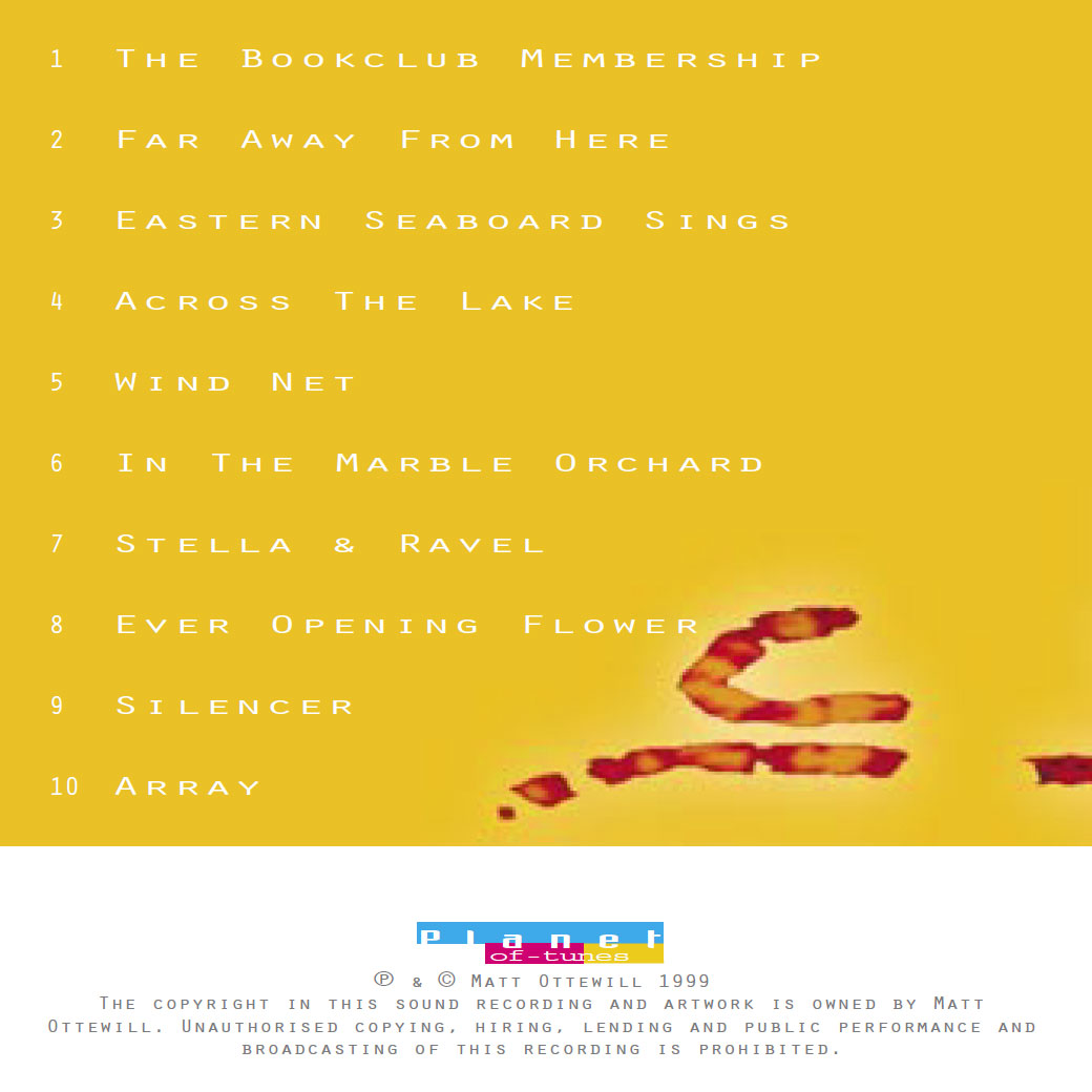 Yield album 1999 - Matt Ottewill